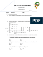 Prova de Classe (Excursionista) )