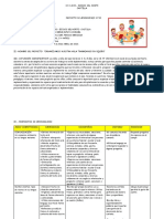 Proyecto # 02 Organizamos Nuestra Aula Trabajando en Equipo 3-4 Años 14103