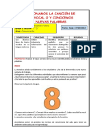 Sesión La Vocal O - Comunicacion - Lunes 27 de Marzo