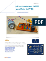 Puente H Con Transistores 2N2222 para Motor de 5V DC