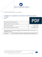 Draft Guideline Evaluation Anticancer Medicinal Products Man Revision 5 - en