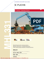 Terex Fuchs Mhl331 Parts Catalog