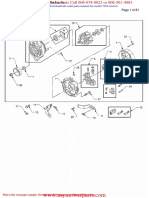 Cub Cadet Parts Manual For Model 7304 Tractor