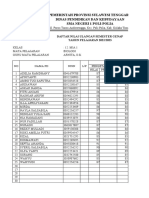 Format Nilai Ulangan SMT 2022-2023 Biologi