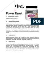 Ficha Comercial Nup Pets Miau Power Renal