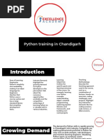 Python Training in Chandigarh