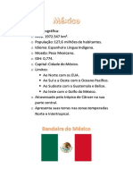 Resumo Geografia (México)