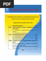 Guías Didácticas para La Preparación en Ciencias Básicas Sociomédicas de Los Profesores de La Carrera de MIC - SCF I