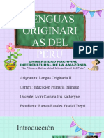 Lenguas Originarias - Unia