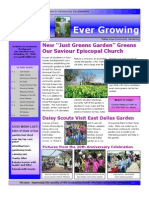 Ever Growing: New "Just Greens Garden" Greens Our Saviour Episcopal Church