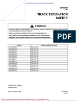 Doosan Excavator s420 Shop Manual