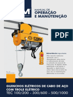 R05 - Manual Guincho Eletrico TEC Com Trole