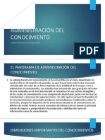 Administración Del Conocimiento