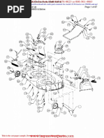 Cub Cadet Parts Manual For Model 2130 Tractor SN 326006 and Up