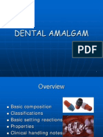 Lecture 1 & 2 - Dental Amalgam (Slides)