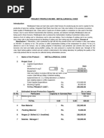 Project Profile On Bee - Metallurgical Coke