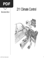 Mercedes Benz Technical Training 219 Ho Hvac TWK 8-30-02