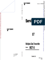 Tadano Multiplex Data Transmitter MDT 8 Service Manual