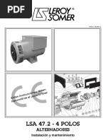 LSA 47.2 - 4 POLOS: Alternadores