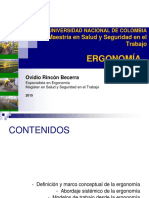 Fundamentos de Ergonomía y Sistema Ergonómico