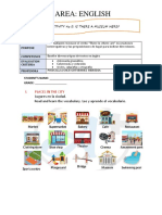 Modulo de Ingles Semana Del 5 Al 9 de Junio 1C y 1D