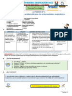 Sesión de Aprendizaje Semana 1 - 1º Sec