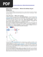 Maquinas Termicas - Ciclo Bryton