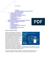 Module 4 - Impementing Technology: Implementation Problems