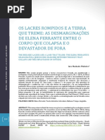 As Desmarginações de Elena Ferrante Entre o Corpo Que Colapsa e o Devastador de Fora A4