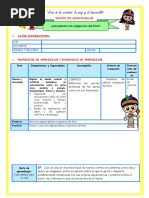 2º E5 Sesion d3 CT Plantas Originarias Del Peru