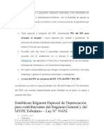 Destinado A Las Micro y Pequeñas Empresas Dedicadas A Las Actividades de Restaurantes