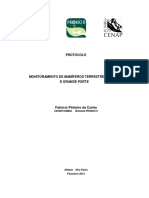 (PROTOCOLO) Monitoramento de Mamíferos Terrestres de Médio e Grande Porte