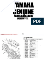 Yamaha Fzr1000 93 Parts Catalog