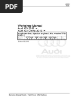 Audi Q3 1.4 TFSI - Manual Do Motor