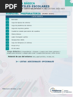 Lista Utiles Escolares