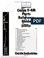 Genie Scissors Lift V 4m Parts Manuals