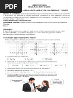 Guía Crecimiento y Decrecimiento Exponencial