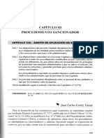 Procedimiento Sancionador Principios y Definición Comentarios Al TUO de La LPAG Juan Cortéz