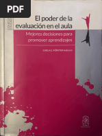 El Poder de La Evaluación C Förster y Rojas Barahona