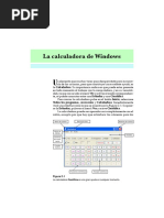 Calculadora de Windows XP