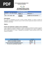 INFORME DE EVAL. DIAGNOSTICA. Terminada de Sexto