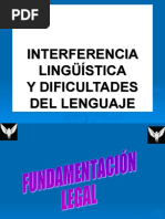 Interferencia Linguistica