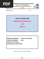 Guía Laboratorio E982 C432 C162 - Ensayo Torsión