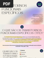 Slide - Transtornos Funcionais EspecÃ Ficos