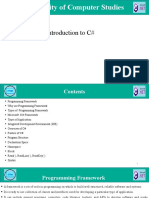 Introduction To C#