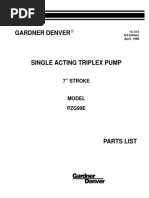 Mud Pump Gardner Denver PZ-7 PZG99E