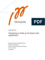Designing A Node - Js Full Stack Web App