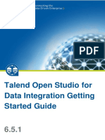 TalendOpenStudio DI GettingStarted 6.5.1 EN