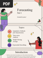 Forecasting