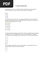 7 (7) Investor Related Ratios